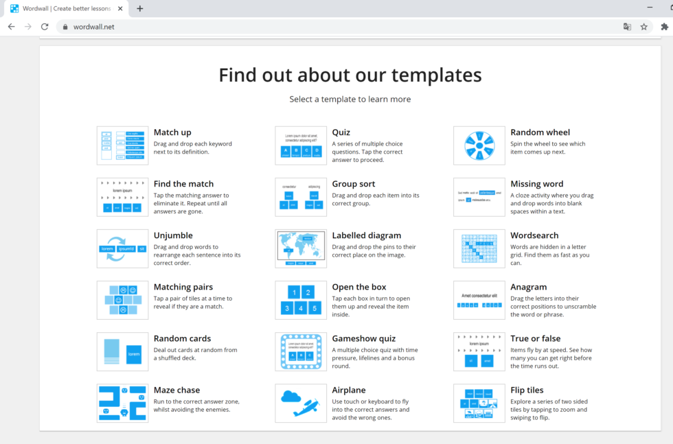 WordWall - AttivaMenteNetwork